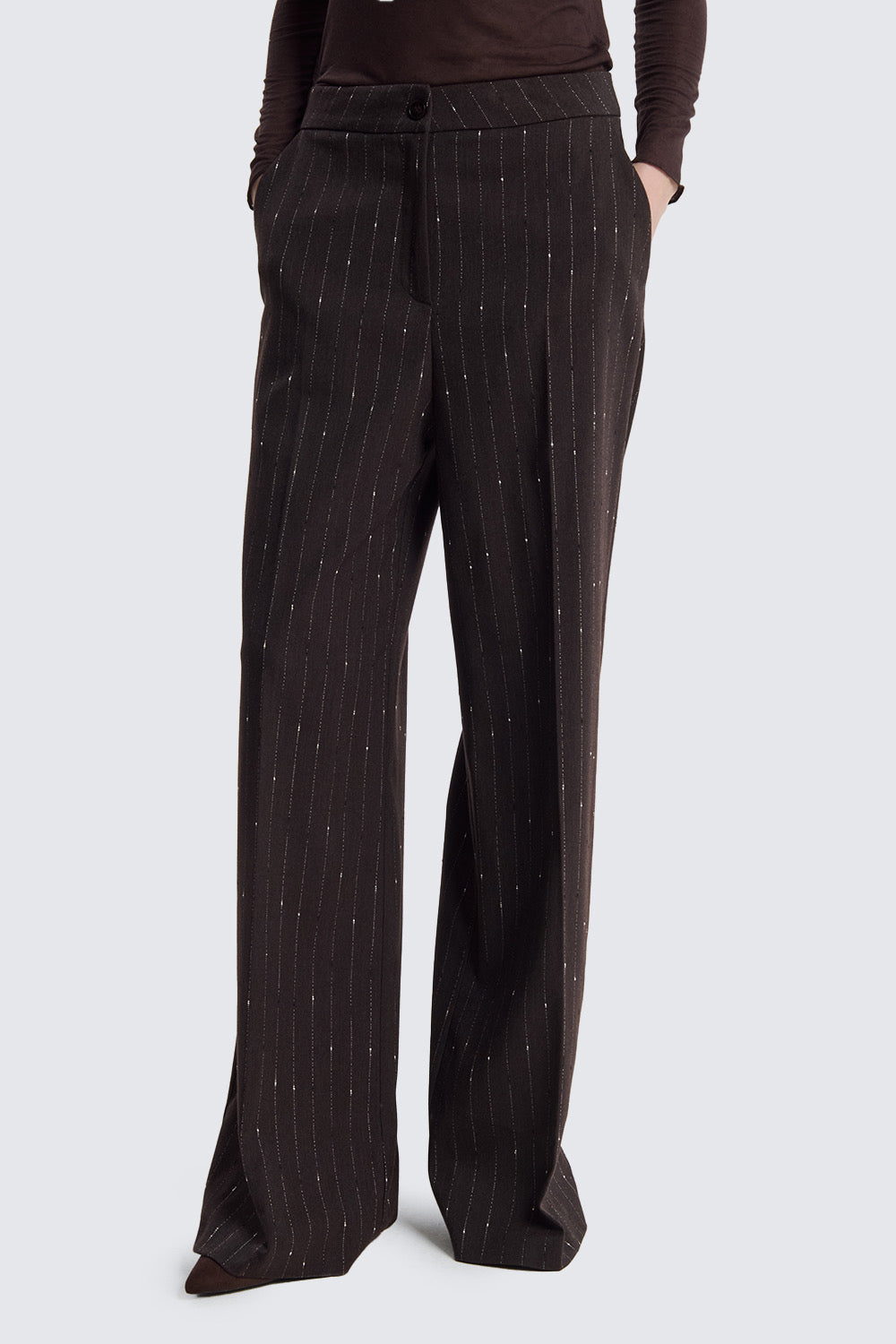 Pantalone Full Length Spigato