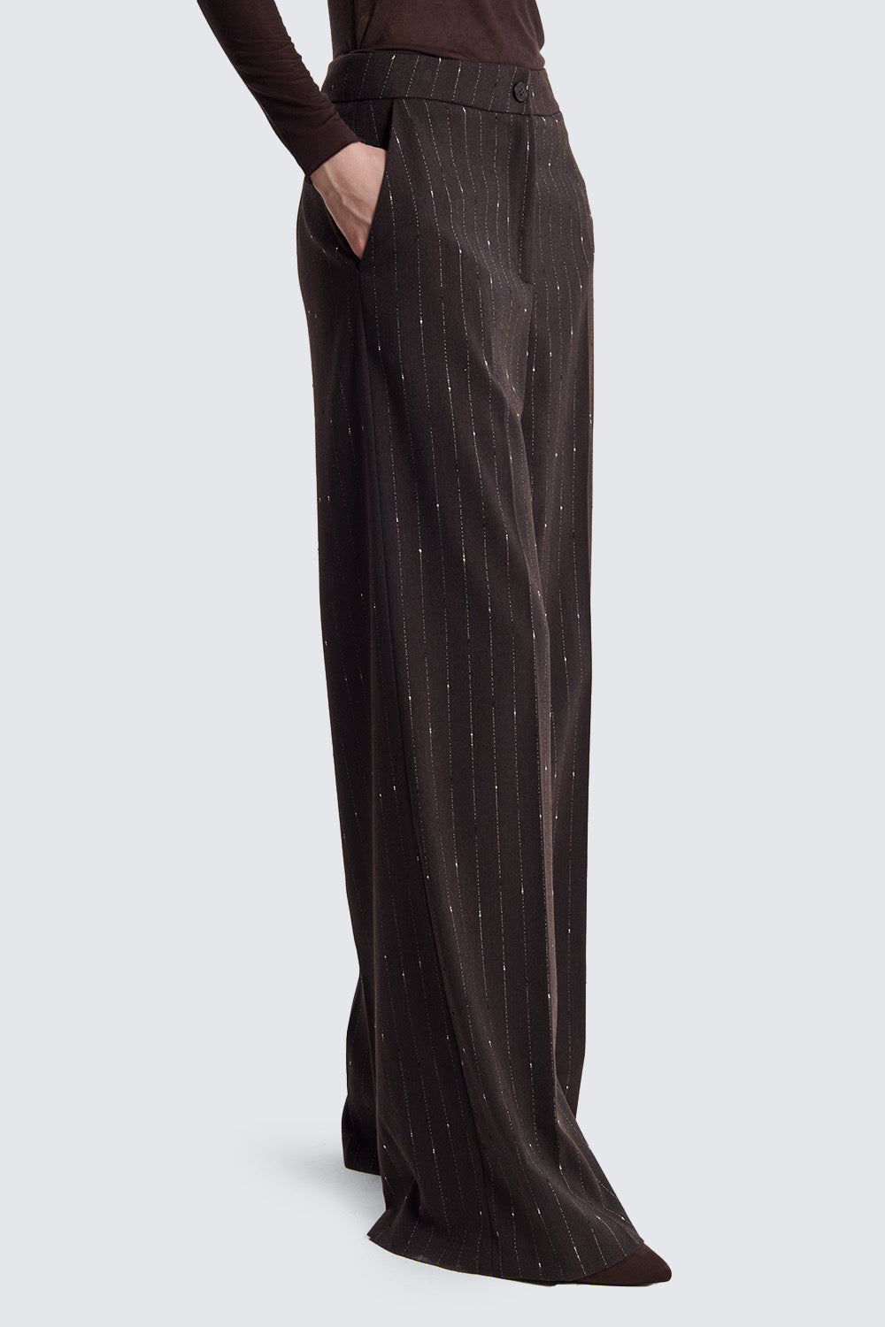 Pantalone Full Length Spigato