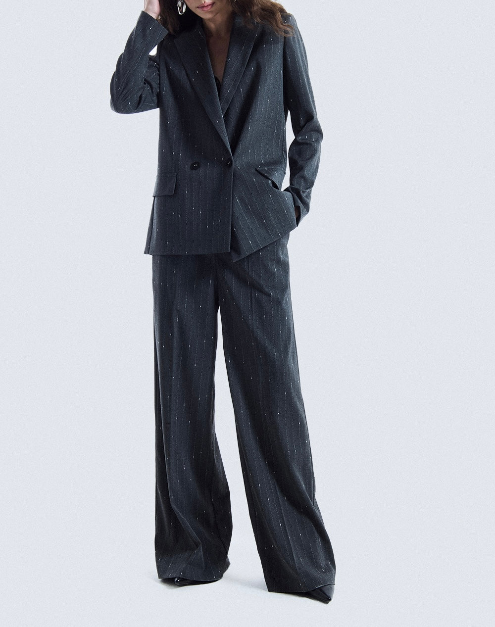 Pantalone Full Length Spigato