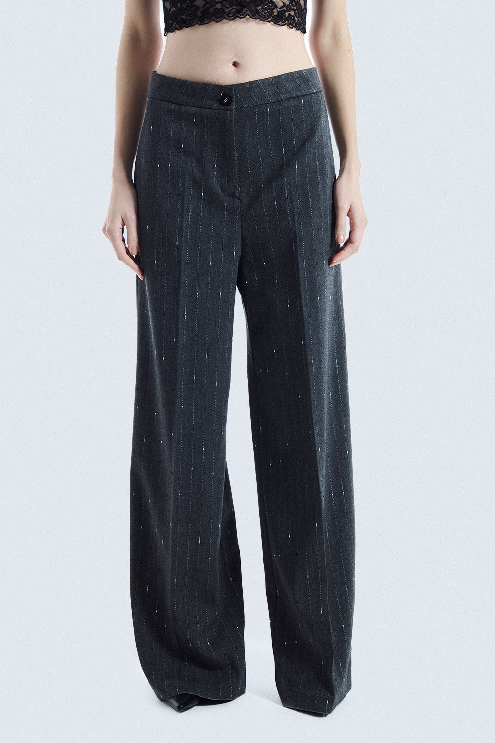 Pantalone Full Length Spigato