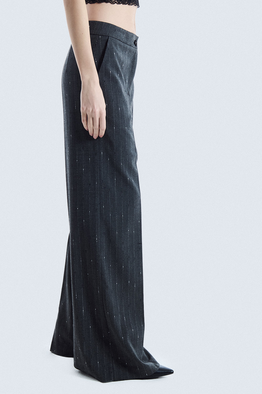 Pantalone Full Length Spigato