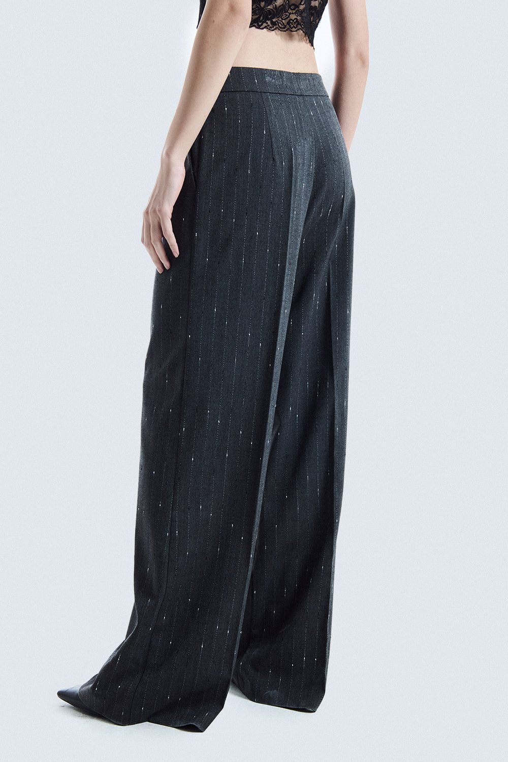 Pantalone Full Length Spigato